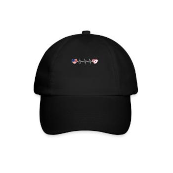 Northern Cyprus - Baseball Cap - black/black - Front