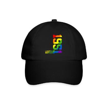 LGBTQ 1951 RAINBOW QUEER 75TH BIRTHDAY PRIDE - Baseball Cap - black/black - Front