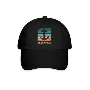 Saugatuck (Michigan) - Casquette classique - noir/noir - Devant