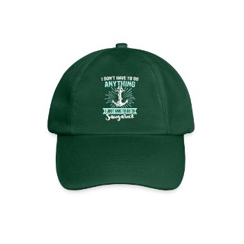 Saugatuck Michigan - Baseballkappe - Flaschengrün - Vorne