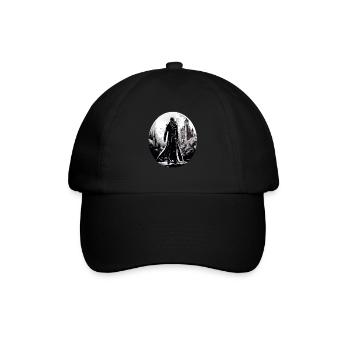 Gothik Okkult Satan Gotik Schwarze Szene Wicca - Baseballkappe - Schwarz/Schwarz - Vorne