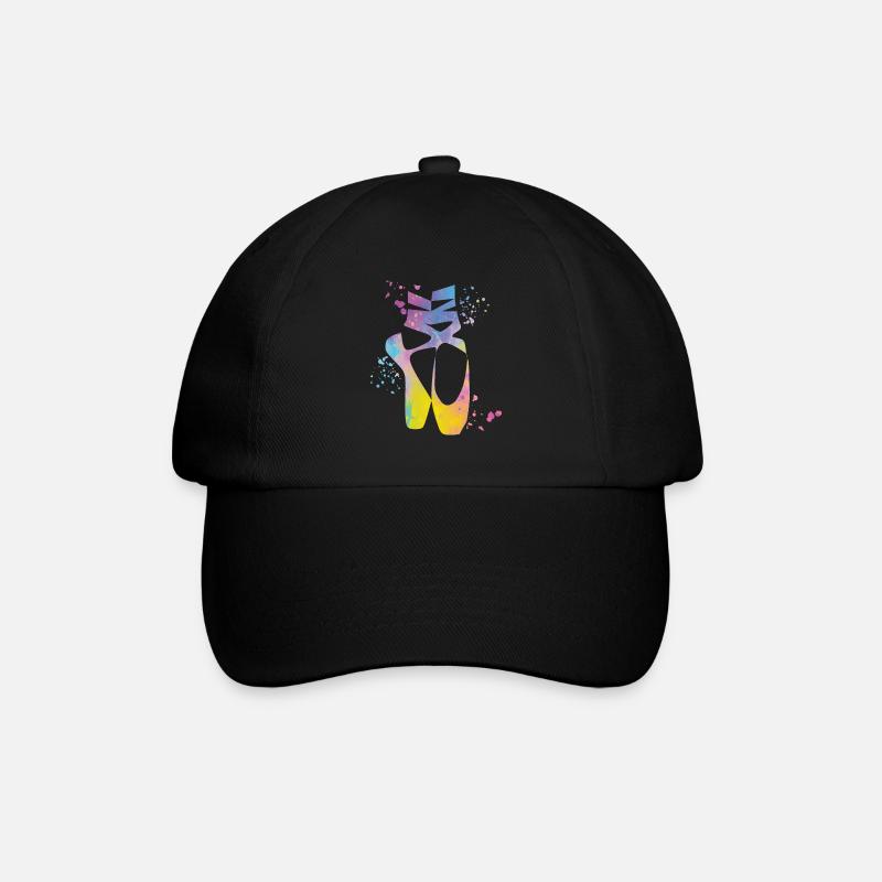 Chaussures de ballet Danseuse Mme Ballerine - Casquette classique - noir/noir