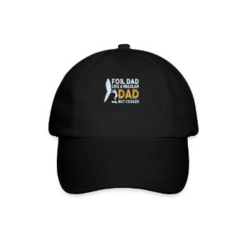 Foil Dad Wing Foil Wingsurfing Foil Wing - Baseball Cap - black/black - Front
