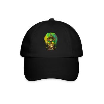 French Guiana - Baseball Cap - black/black - Front