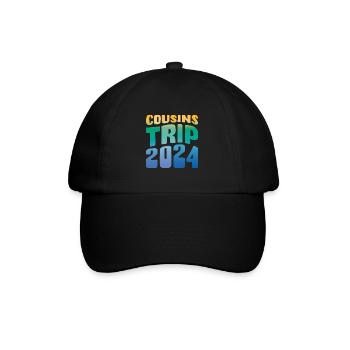 Voyage Cousins 2024 - Casquette classique - noir/noir - Devant