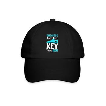 La clé de mon âme - Sneaker Collector - Casquette classique - noir/noir - Devant