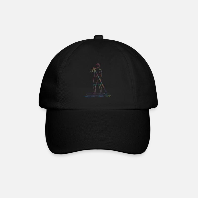 Stand Up Paddling Stand Up Board Sup - Baseball Cap - black/black