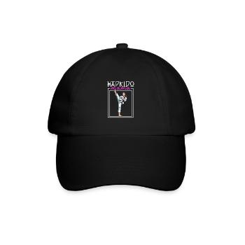 Maman Hapkido - Casquette classique - noir/noir - Devant