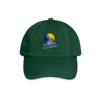 Bosnien und Herzegowina - Baseballkappe - Flaschengrün - Vorne