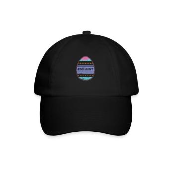 Chasse aux oeufs Oeufs de Pâques lapin de Pâques - Casquette classique - noir/noir - Devant