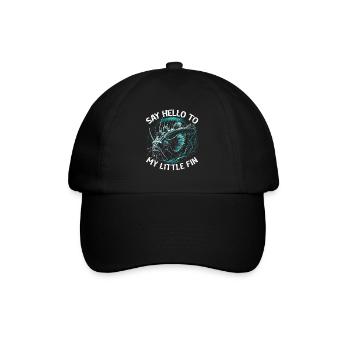 Effrayant, Mer profonde, Vipère, Pêcheur, Biologiste marin - Casquette classique - noir/noir - Devant