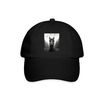 aliHorse - Alien Selfie OVNI Belge - Casquette classique - noir/noir - Devant