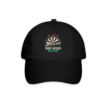 Fléchettes Fléchettes Joueur de fléchettes Fléchettes Sport - Casquette classique - noir/noir - Devant