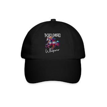 Chuchoteur pur-sang - Casquette classique - noir/noir - Devant