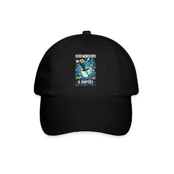 Father's Day, Mechanic, Fatherhood, Best Dad - Baseball Cap - black/black - Front