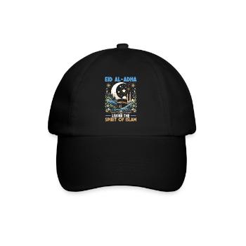 Joyeux Aïd Al Adha, Fête islamique, Islam - Casquette classique - noir/noir - Devant