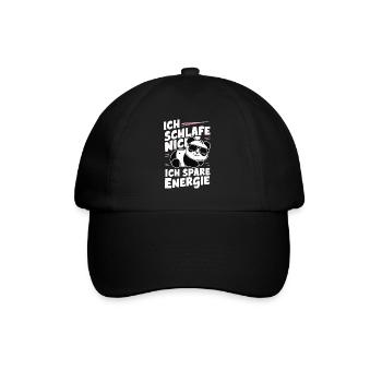 Panda Panda Ours Pandas - Casquette classique - noir/noir - Devant