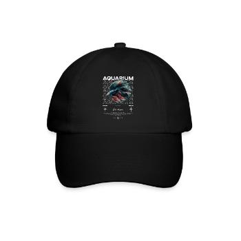 Betta Fish Keeper Streetwear moderne - Casquette classique - noir/noir - Devant