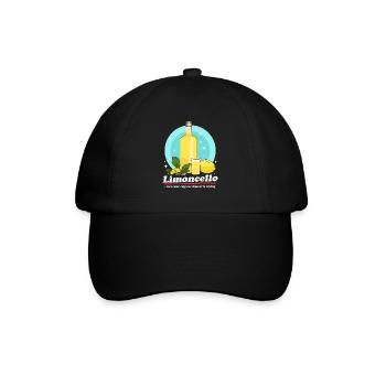Limoncello Citrons Limoncellos Liqueur Cadeau - Casquette classique - noir/noir - Devant