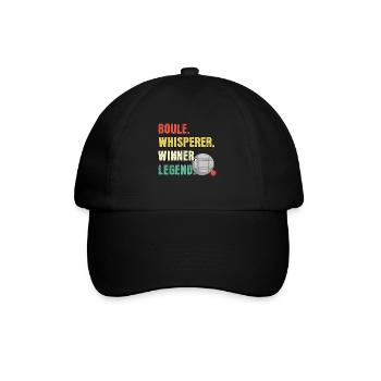 Boule Whisperer Boule Legend - Baseball Cap - black/black - Front