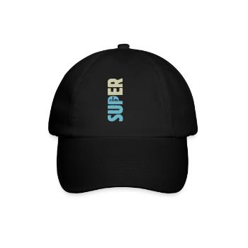 SUPER, Stand up paddling, SUP - Baseball Cap - black/black - Front