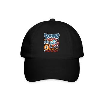 5e anniversaire des pompiers - Casquette classique - noir/noir - Devant