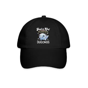 Manatee Fille Dugong - Casquette classique - noir/noir - Devant