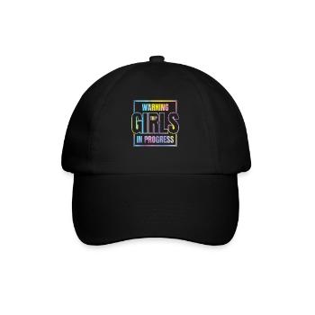 Attention Girls Trip en cours - Casquette classique - noir/noir - Devant