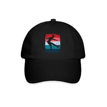 Patinage artistique Patinage artistique Patinage sur glace - Casquette classique - noir/noir - Devant