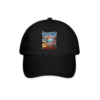 7e anniversaire des pompiers - Casquette classique - noir/noir - Devant