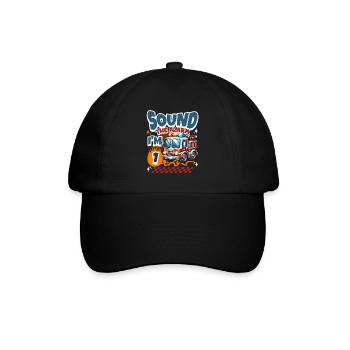 1er anniversaire des pompiers - Casquette classique - noir/noir - Devant