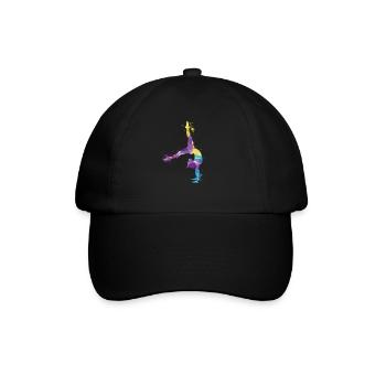 Gymnaste Acrobatie Gymnastique Gymnastique - Casquette classique - noir/noir - Devant