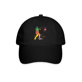 Lanceur de marteau Colorsplash Lancer de marteau - Casquette classique - noir/noir - Devant
