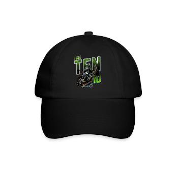 Motocross 10th Birthday - Baseball Cap - black/black - Front