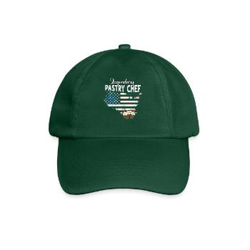 Pastry Chef US - Baseball Cap - bottle green - Front