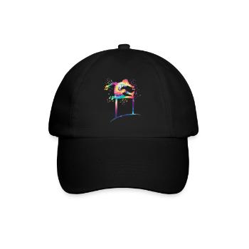 Hurdle Run Obstacle Course Kids Hurdle Run - Baseball Cap - black/black - Front