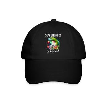 Moine Perruche Chuchoteur - Casquette classique - noir/noir - Devant