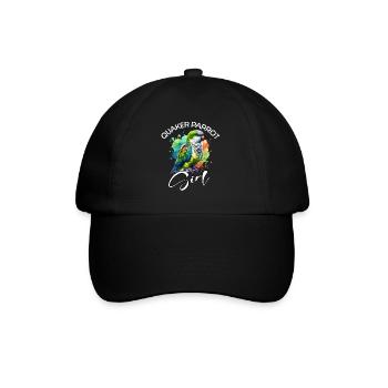 Quaker Perroquet Fille Moine Perruche - Casquette classique - noir/noir - Devant