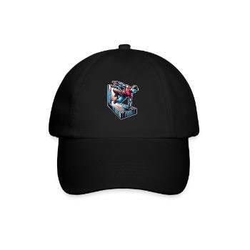 Parkour - Baseball Cap - black/black - Front