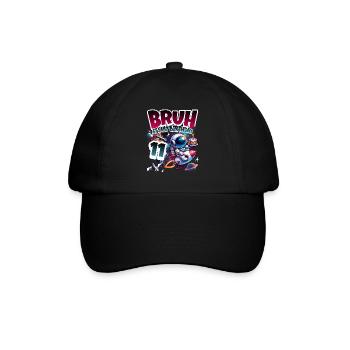 Astronaut 11th Birthday Space - Baseball Cap - black/black - Front