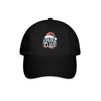 Dear St. Nicholas, dad father for dad at Niko - Baseball Cap - black/black - Front