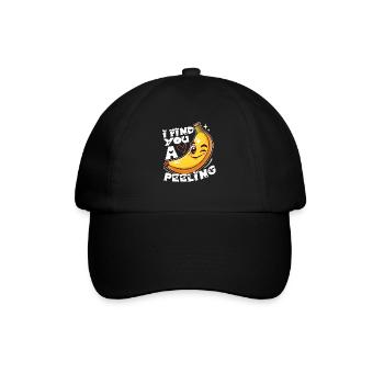 I FIND YOU A PEELING - Baseball Cap - black/black - Front