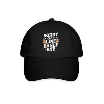 Line Dancing Dancing Dancers - Baseball Cap - black/black - Front