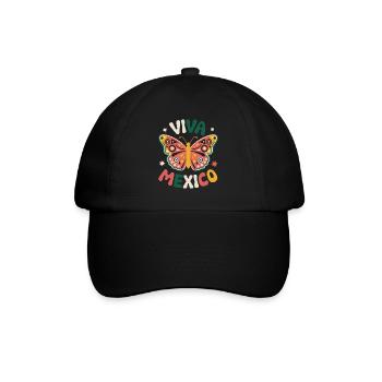 Mexico Mexico Mexican Spanish - Baseball Cap - black/black - Front