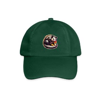 Opossum - Baseball Cap - bottle green - Front