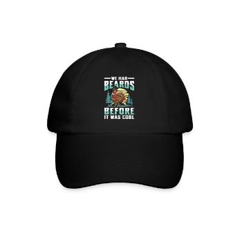 Truthahnjagd Abenteuer: Ich Will Nur Putenjagd - Baseballkappe - Schwarz/Schwarz - Vorne