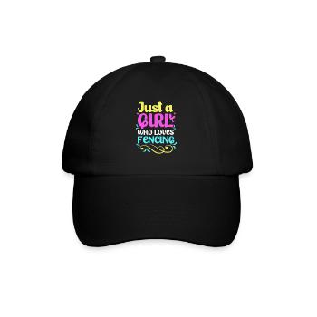 Fencing - Baseball Cap - black/black - Front