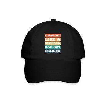 Bloc Flash Papa Boulderer - Casquette classique - noir/noir - Devant