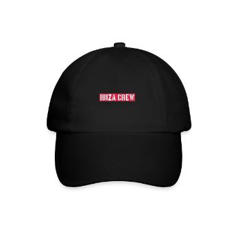 Ibiza Crew - Baseball Cap - black/black - Front
