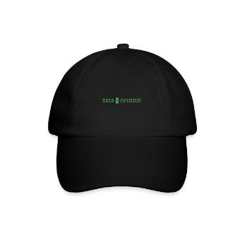 Software Ingenieur Informatiker Programmierer - Baseballkappe - Schwarz/Schwarz - Vorne